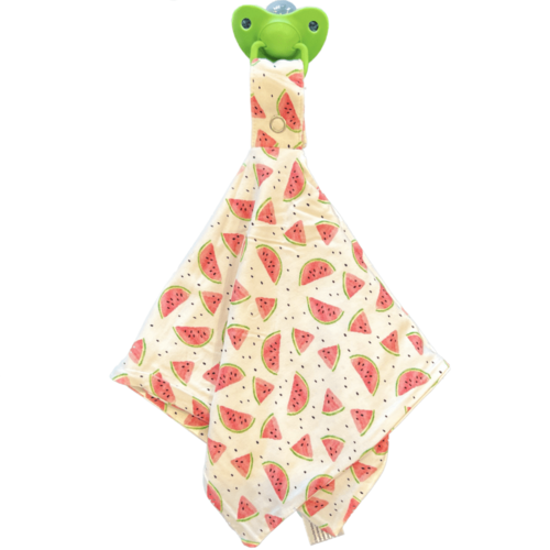 One in a Melon - Doodalou Bamboo Baby Pacifier Blanket