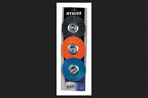 Divine Brothers 2492551 4 in. Wheel Brush Set- pack of 5