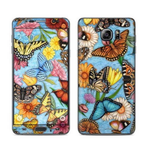 DecalGirl SGN5-BTLAND Samsung Galaxy Note 5 Skin - Butterfly Land