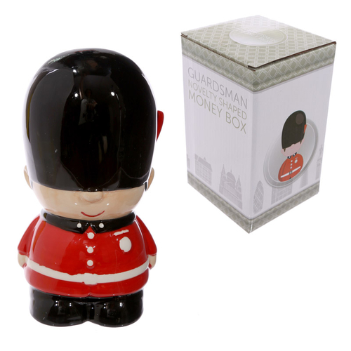Novelty Ceramic Guardsman Money Box