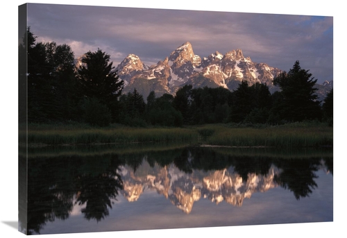 Global Gallery GCS-397196-2432-142 24 x 32 in. Grand Teton Range & Clo