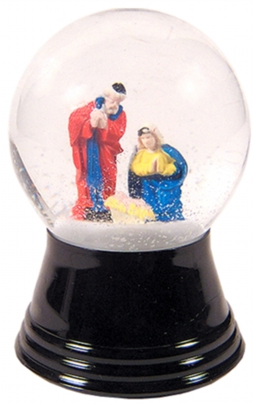 PERZ PR1228 Perzy Snowglobe - Small Holy Family