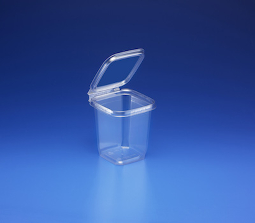 Inline TS4024 24 oz Squareware Clamshell Pete Tamper Resistant, Cl