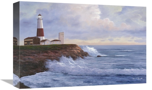 Global Gallery GCS-393939-1218-142 12 x 18 in. Montauk Lighthouse Art 