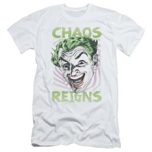 Trevco Batman Classic Tv-Chaos Reigns - Short Sleeve Adult 30-1 Tee - 