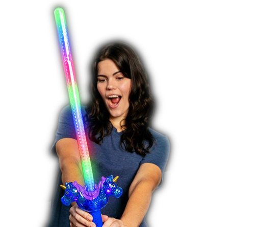 Blinkee LDDUSWD Multi Color Double Unicorn Sword