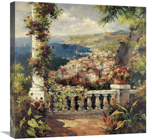 Global Gallery GCS-129796-2424-142 24 x 24 in. View From the Terrace A