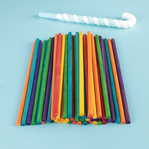 50pcs 100/150/200mm Durable Wooden Dowel