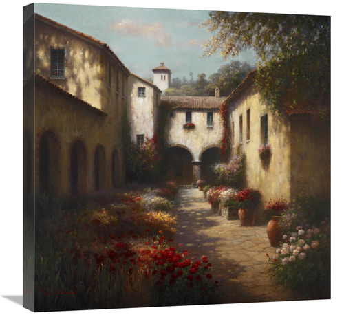 Global Gallery GCS-132735-2424-142 24 x 24 in. Portico Art Print - D. 