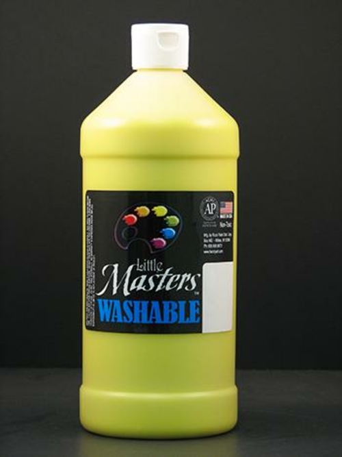 Rock Paint- Handy Art RPC213710 Little Masters Yellow 32Oz Washable Pa