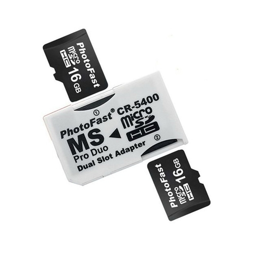 2 Slot Super Speed Card Reader Micro SD TF To