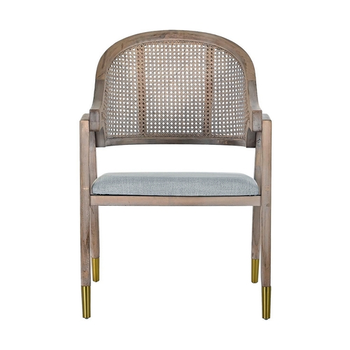Dining Chair DKD Home Decor Light grey 59 x 55 x 88 cm