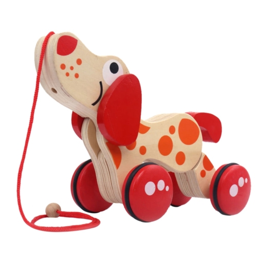 Early Education Wooden Toddler Dragging Alligator