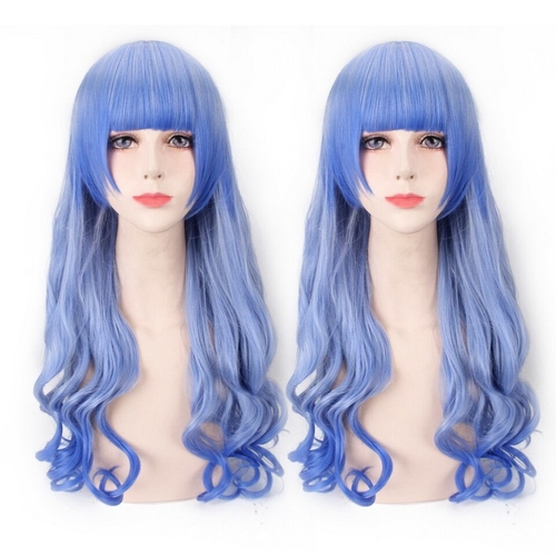 Anime Harajuku Lolita Long Wavy Wig Cosplay