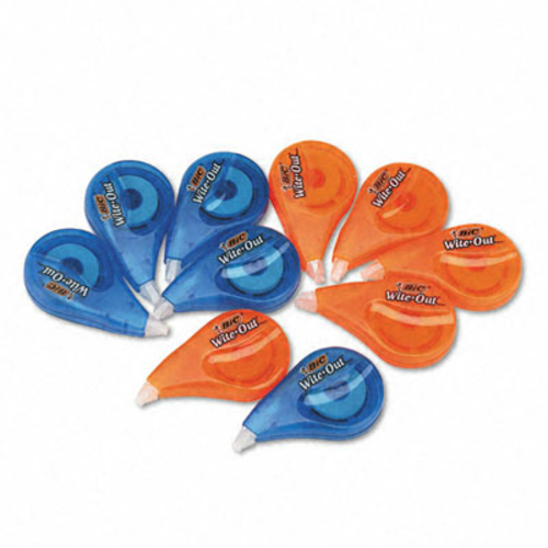 Bic WOTAP10 Wite-Out Correction tape  Non-Refillable  1/6   x 397    1