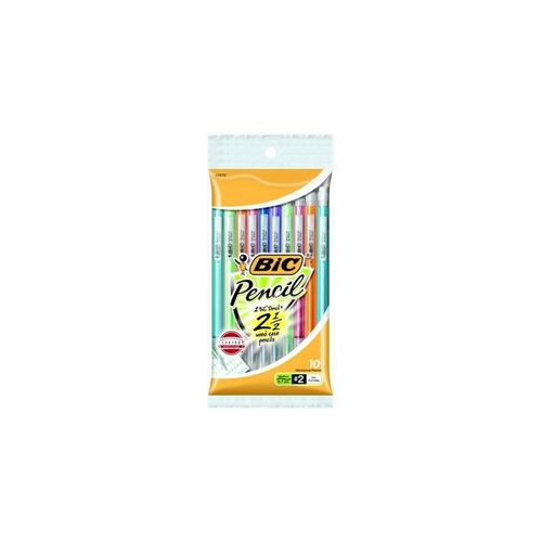 BIC 077228 Latex-Free Non-Refillable Mechanical Pencil, 0.7 Mm Tip