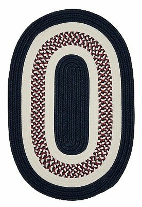 Colonial Mills Rug FB50R024X036 2 x 3 ft. Flowers Bay Braided Rug Pat