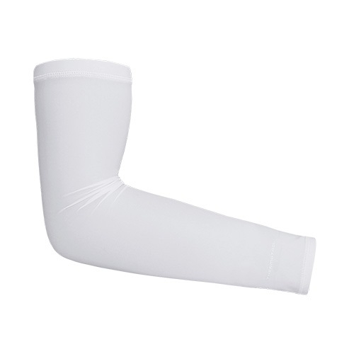 Decky 246-PL-WHT-07 Compression Arm Sleve - White, Large & Extra L