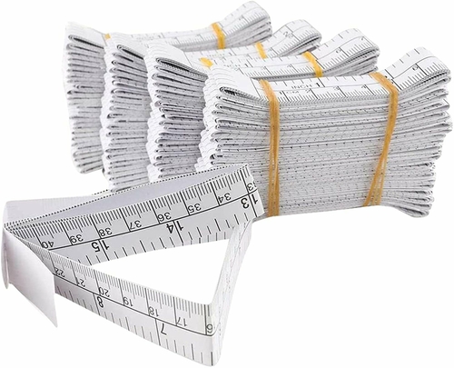 Paper Tape Measure 36". Pack of 1000 Disposable Infant Tape Measure.