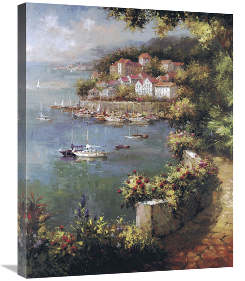 Global Gallery GCS-123286-2228-142 22 x 28 in. Rose Path Art Print - P