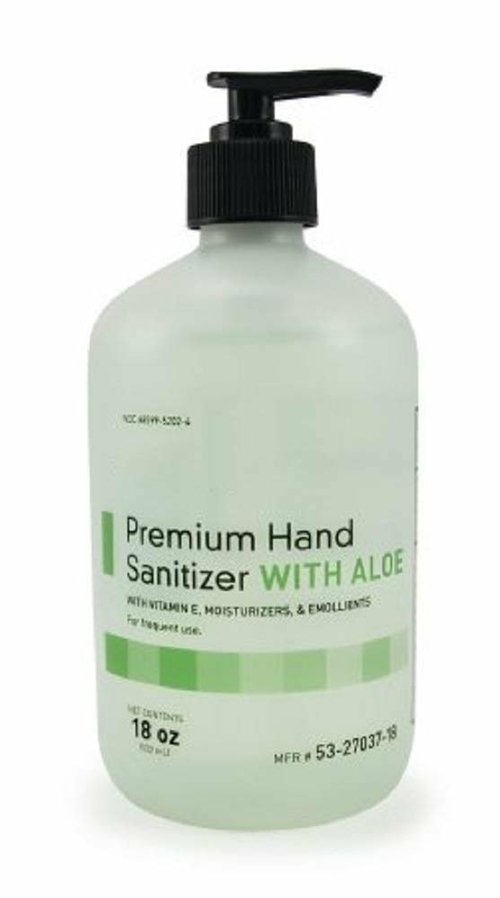 Pack of 12 Hand Sanitizer 18 oz Hand antiseptic with Aloe Sanitizer