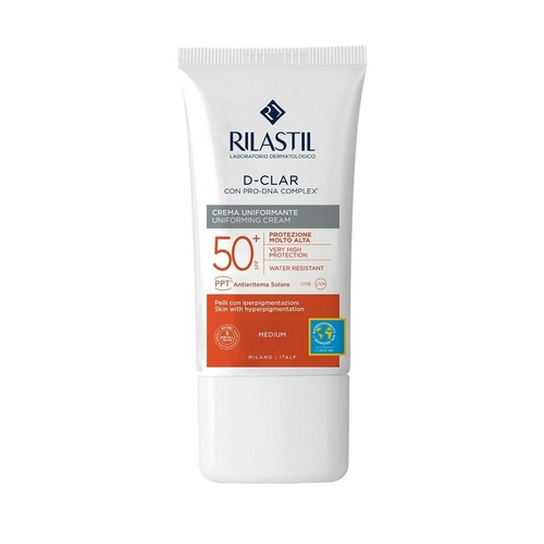 Anti Brown Spot Sun Lotion Rilastil Sun System D-Clar Spf 50+ Medium