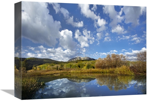 Global Gallery GCS-396634-1216-142 12 x 16 in. Pond Near East Beckwith