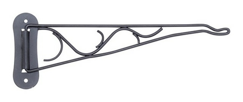 Panacea Products 85401 10 in. Steel Black Swivel Plant Bracket