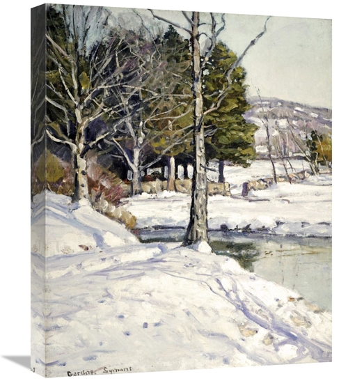 Global Gallery GCS-267367-22-142 22 in. The Old Stone Wall Art Print -