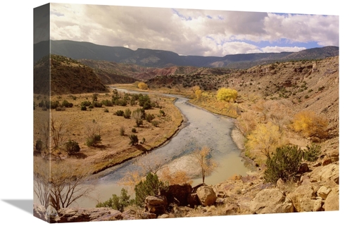 Global Gallery GCS-395989-1216-142 12 x 16 in. Rio Chama in Autumn,