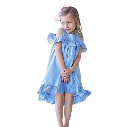 New Toddler Kids Girls Dress Outfits Summer