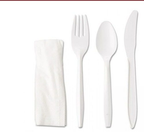 Prime Source 75002479 CPC 13 x 10.5 in. Fork Knife Spoon & Napkin Kit&