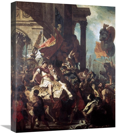 Global Gallery GCS-277369-22-142 22 in. Justice of Trajan Art Print - 