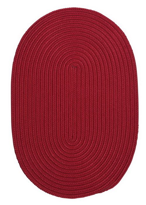 Colonial Mills Rug BR72R084X108 Boca Raton - Sangria 7 ft. x 9 ft. Bra