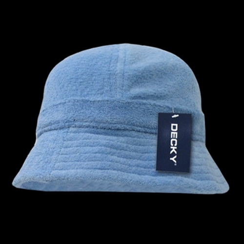 Decky 980-SKY Terry Bucket Hats, Sky