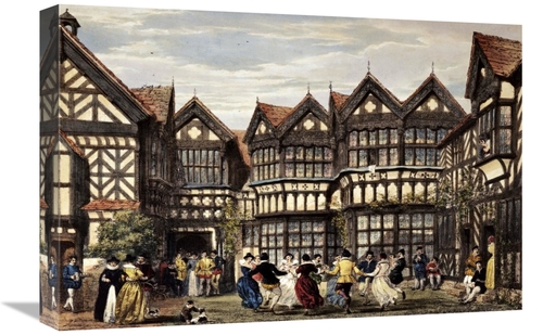 Global Gallery GCS-268337-22-142 22 in. Little Moreton Hall, Chesh