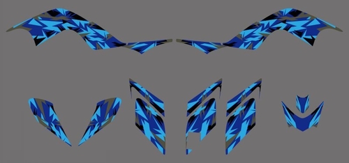 0327 New STYLE TEAM DECALS STICKERS Graphics Kits