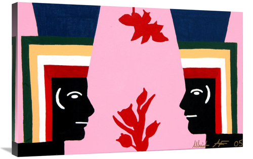 Global Gallery GCS-479187-2436-142 24 x 36 in. Egyptain Red Rose Art P