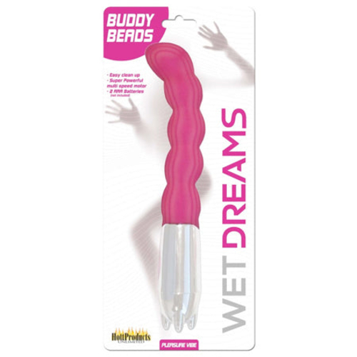 Wet Dreams Buddy Beads Multi Speed Play Vibe With Stimulation Beads