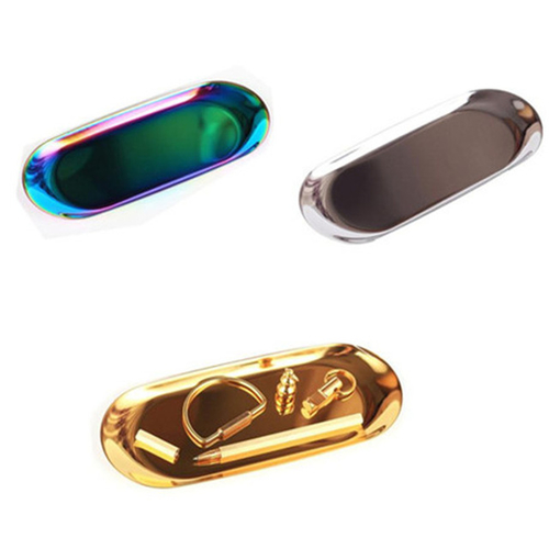 18*8CM Stainless Steel Towel Tray Storage Plate