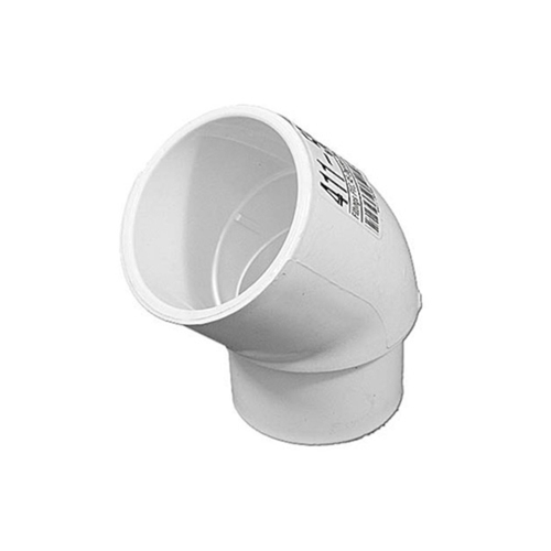 Lasco 427-020 PVC Fitting for 45 deg Elbow Street - 2 in. Slip x 2 in.