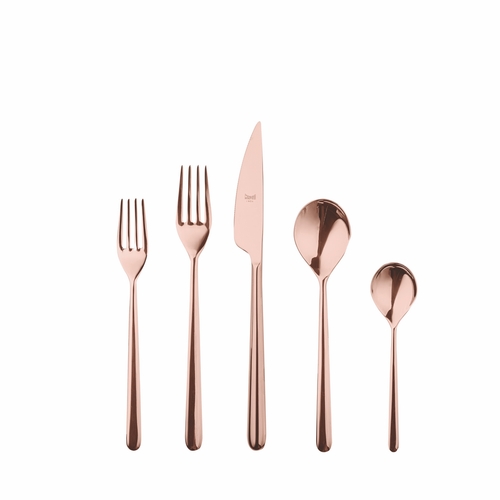 PLACE SETTING 5 PZ   LINEA "BRONZO" 