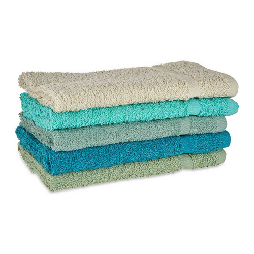 Set of Cloths Beige Blue Green Light Green (5 pcs)