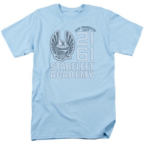 Trevco Star Trek-2161 - Short Sleeve Adult 18-1 Tee - Carolina Blue&#4
