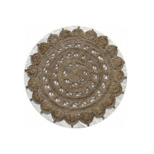 Anna Grey Round Rug