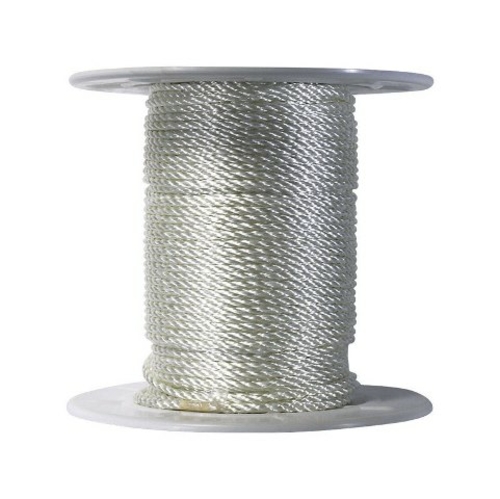 Wellington N1816S0500S Twisted Nylon Rope  0.25 in. x 500 ft.