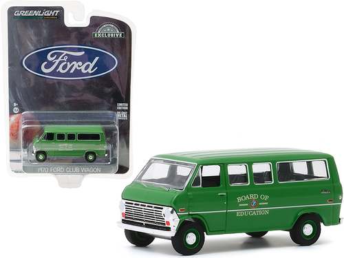 1970 Ford Club Wagon Van Green \Board of Education\" \"Hobby