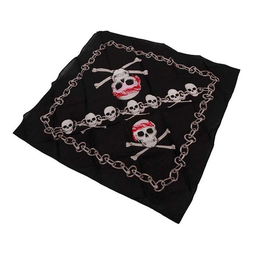 Handkerchief Pirate Skull (35 x 35 cm)