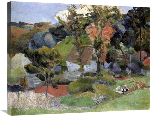 Global Gallery GCS-266368-36-142 36 in. Landscape at Pont Aven Art Pri