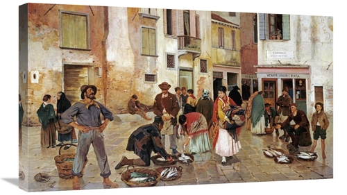 Global Gallery GCS-267213-30-142 30 in. Campiello Delle Mosche, Ve